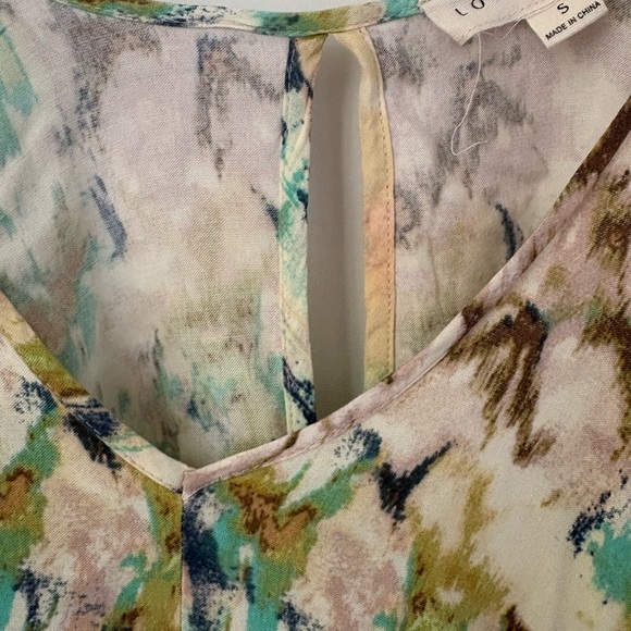 Colorful Abstract Blouse - Picture 6 of 7